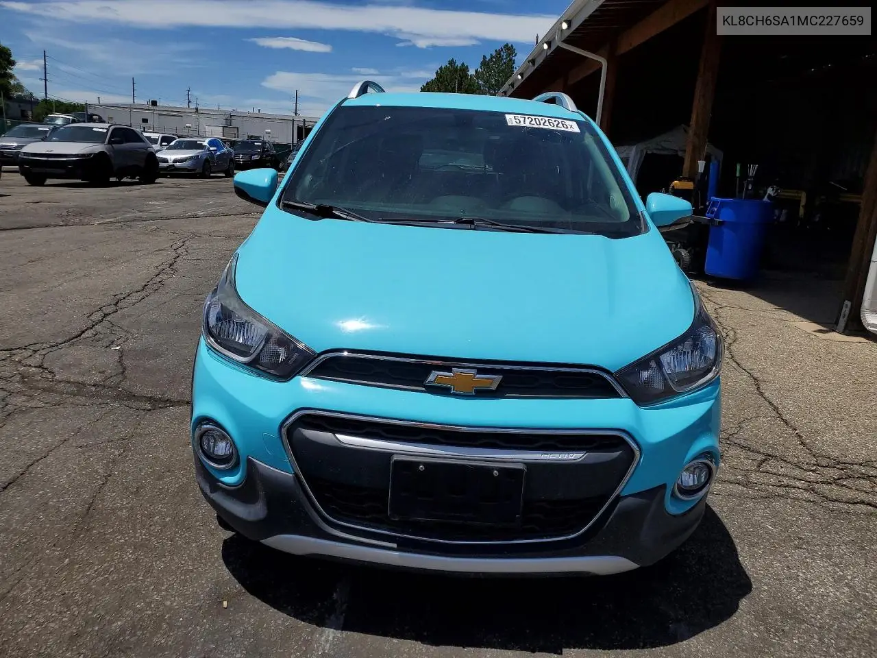 2021 Chevrolet Spark Activ VIN: KL8CH6SA1MC227659 Lot: 57202626