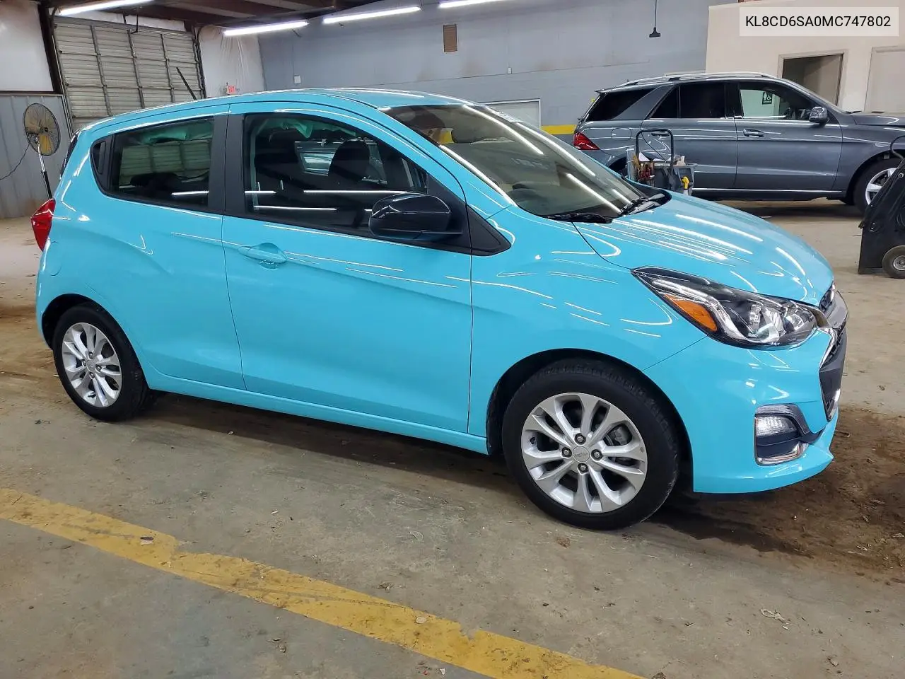 2021 Chevrolet Spark 1Lt VIN: KL8CD6SA0MC747802 Lot: 57657056