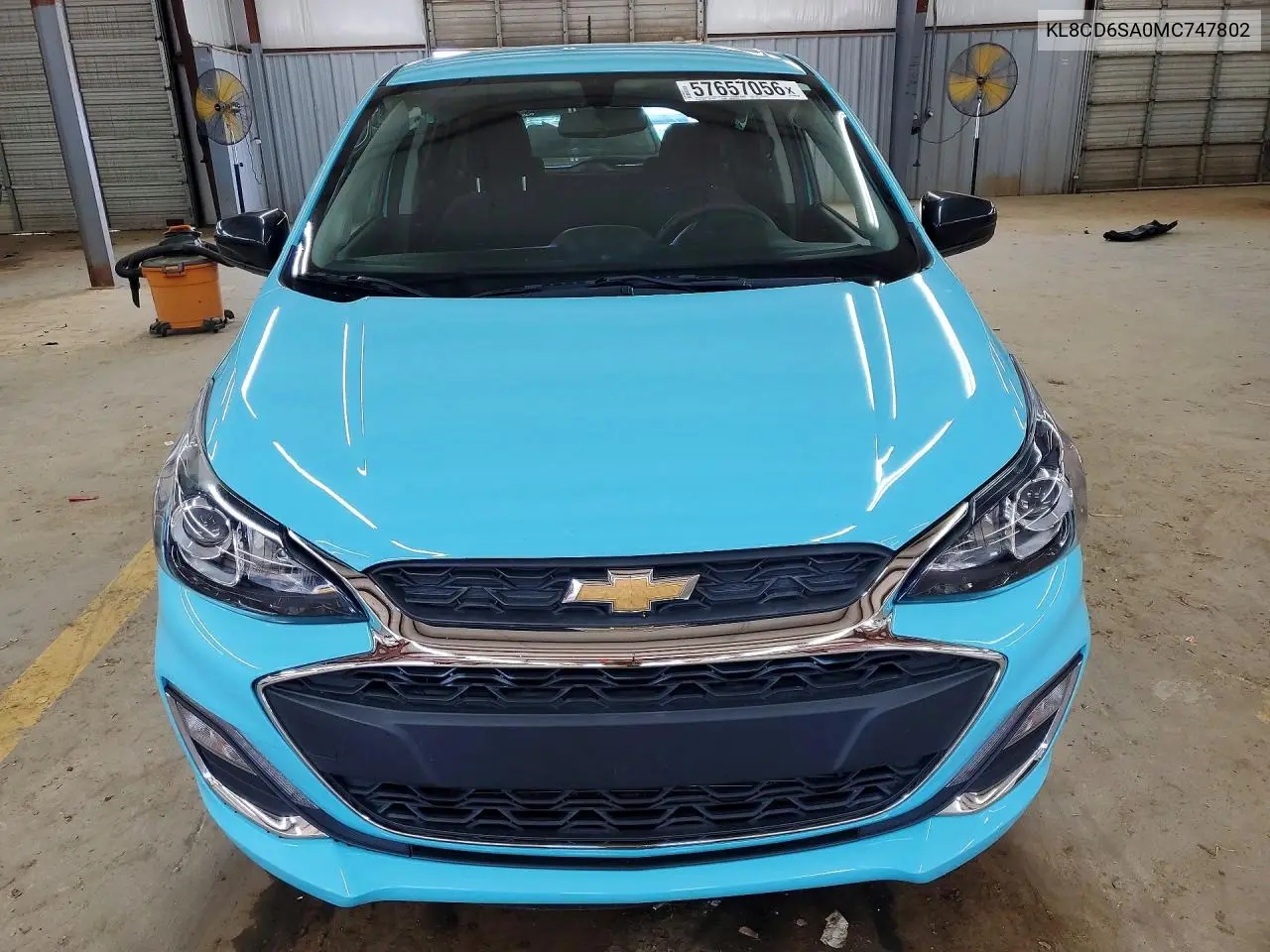 2021 Chevrolet Spark 1Lt VIN: KL8CD6SA0MC747802 Lot: 57657056