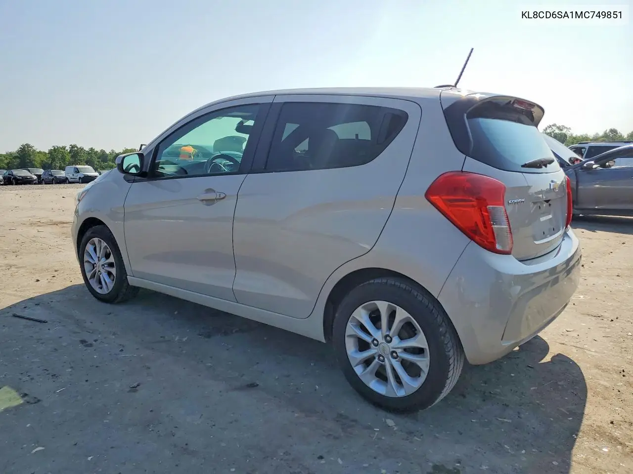 2021 Chevrolet Spark 1Lt VIN: KL8CD6SA1MC749851 Lot: 58964876