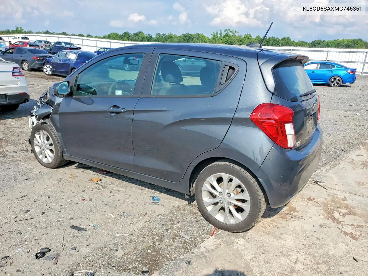 2021 Chevrolet Spark 1Lt VIN: KL8CD6SAXMC746351 Lot: 59281636