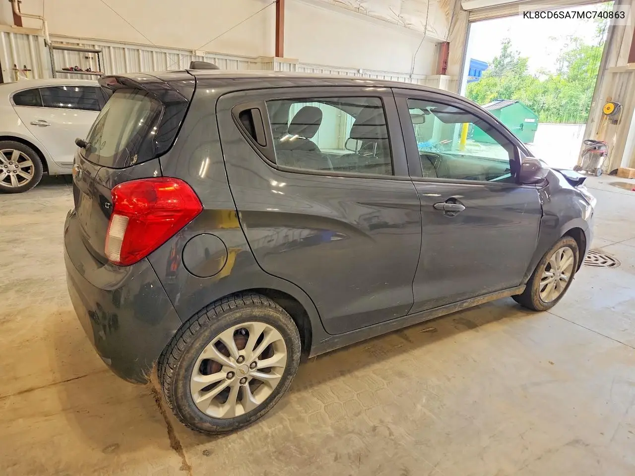 2021 Chevrolet Spark 1Lt VIN: KL8CD6SA7MC740863 Lot: 59639406