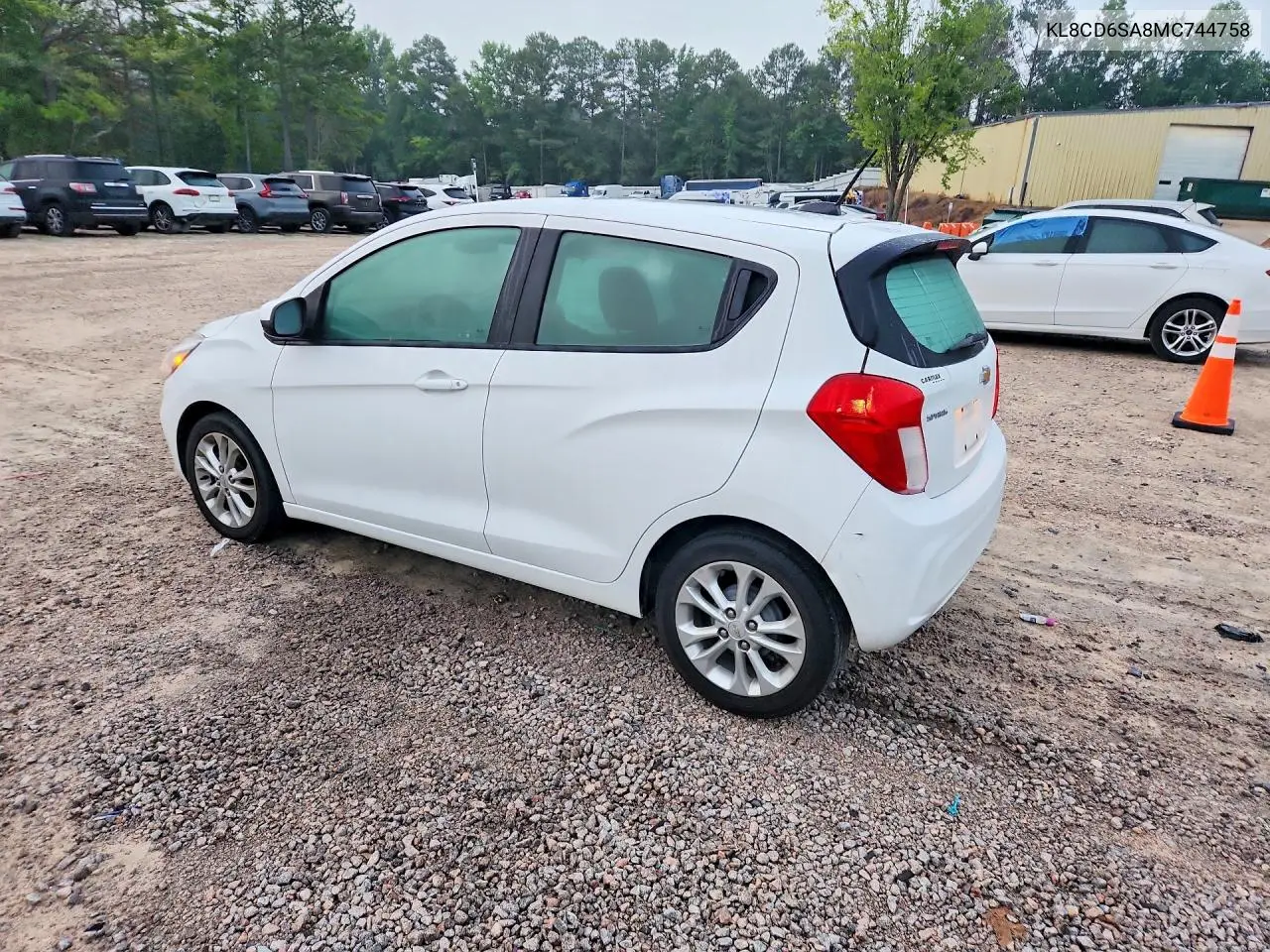 2021 Chevrolet Spark 1Lt VIN: KL8CD6SA8MC744758 Lot: 59775696