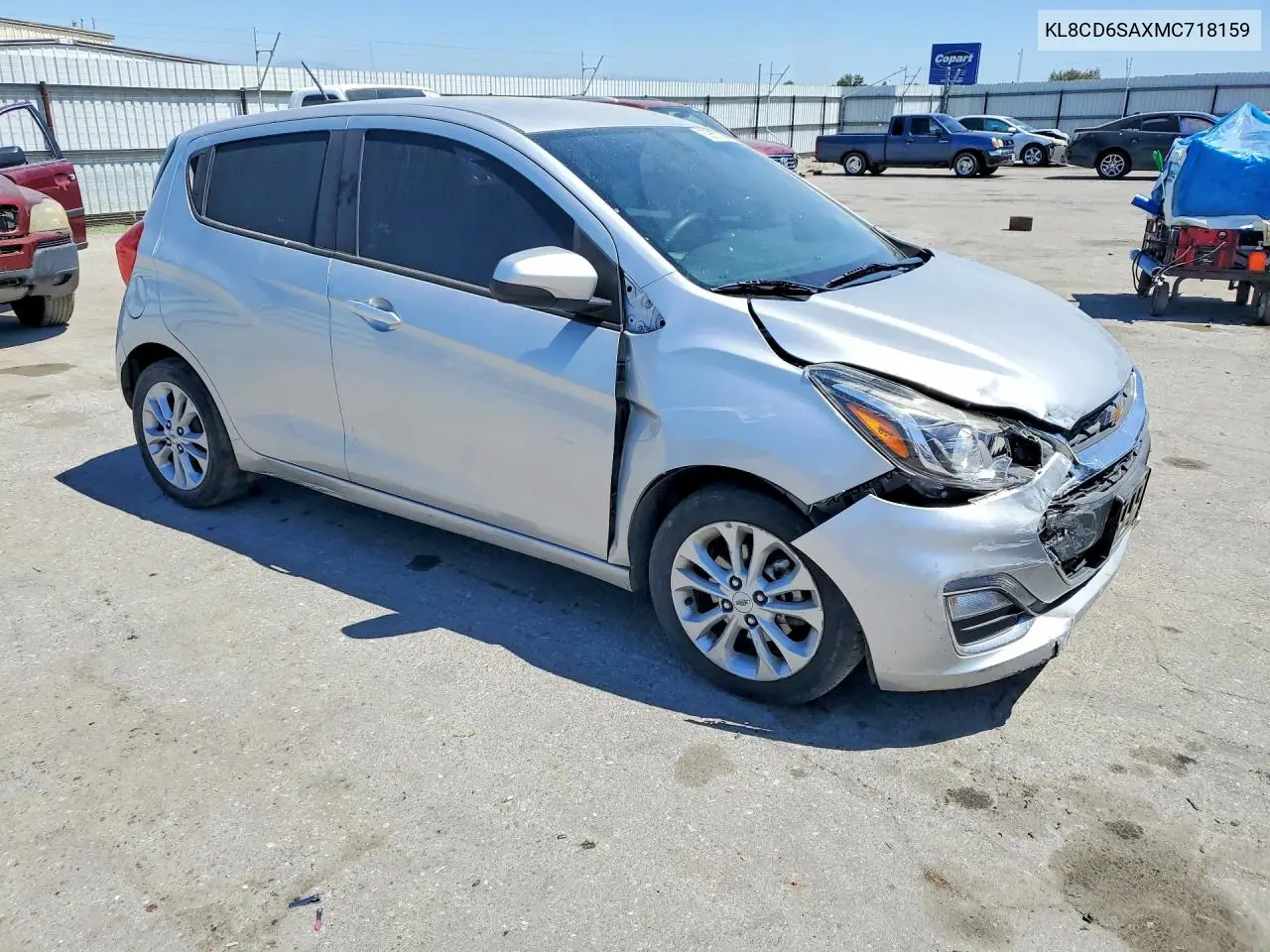 2021 Chevrolet Spark 1Lt VIN: KL8CD6SAXMC718159 Lot: 59857746
