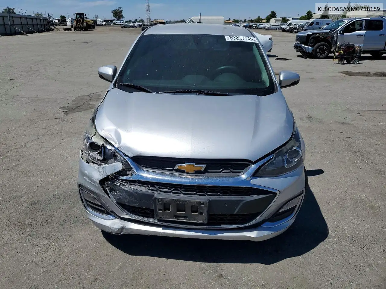 2021 Chevrolet Spark 1Lt VIN: KL8CD6SAXMC718159 Lot: 59857746