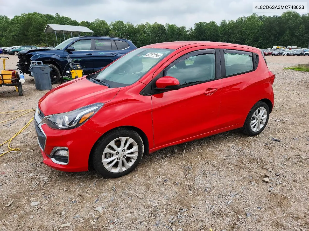 2021 Chevrolet Spark 1Lt VIN: KL8CD6SA3MC748023 Lot: 60161916