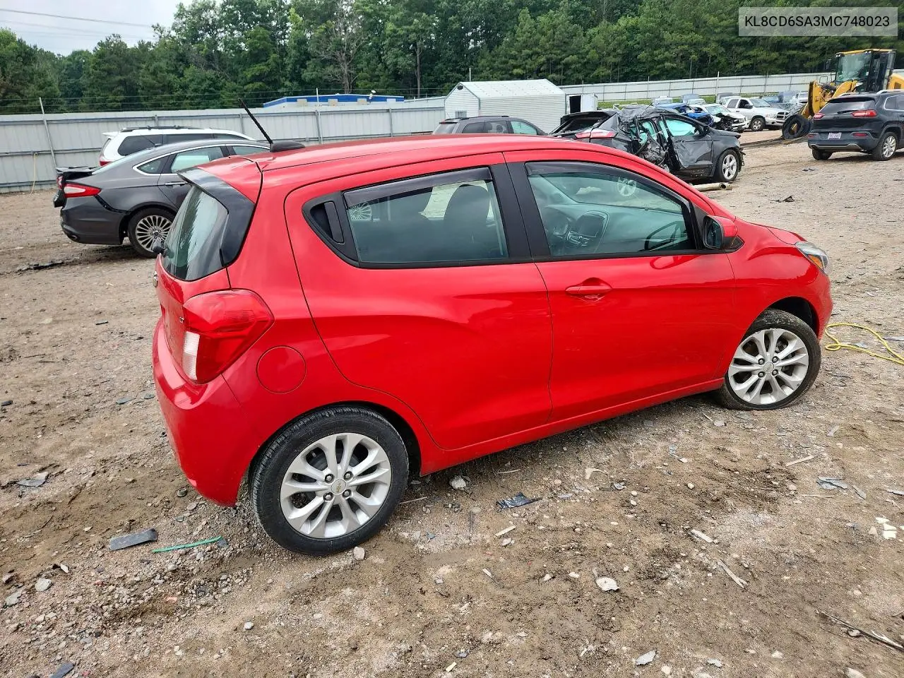 2021 Chevrolet Spark 1Lt VIN: KL8CD6SA3MC748023 Lot: 60161916