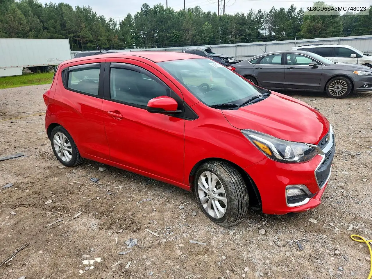 2021 Chevrolet Spark 1Lt VIN: KL8CD6SA3MC748023 Lot: 60161916