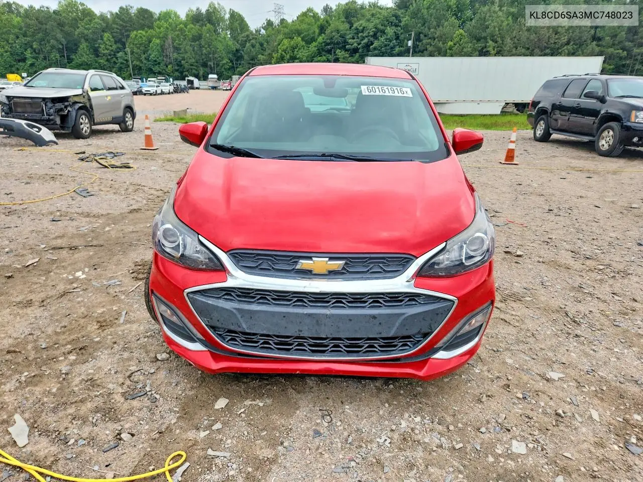 2021 Chevrolet Spark 1Lt VIN: KL8CD6SA3MC748023 Lot: 60161916
