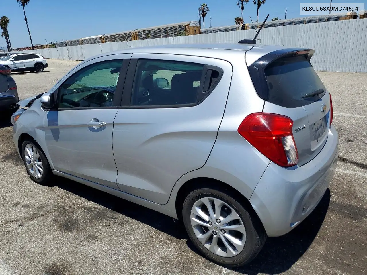 2021 Chevrolet Spark 1Lt VIN: KL8CD6SA9MC746941 Lot: 60182276