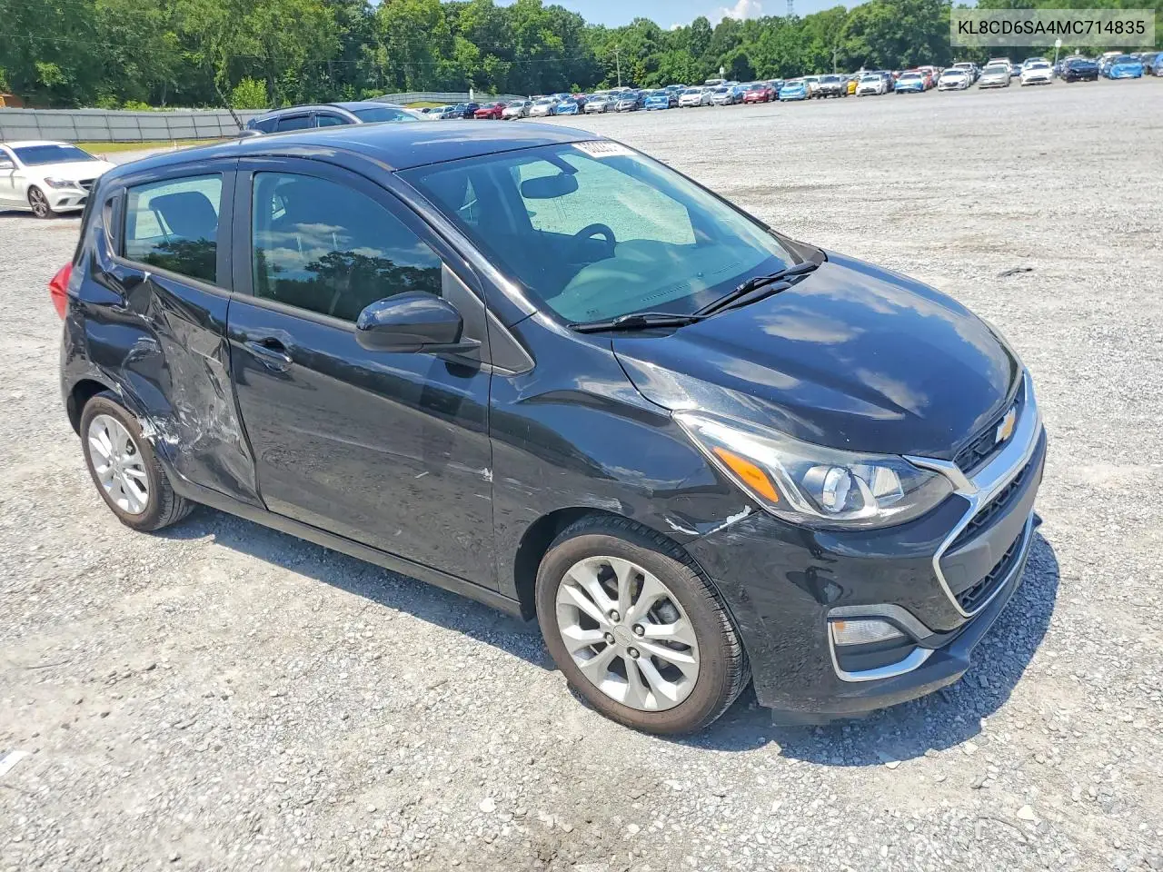 2021 Chevrolet Spark 1Lt VIN: KL8CD6SA4MC714835 Lot: 60228076