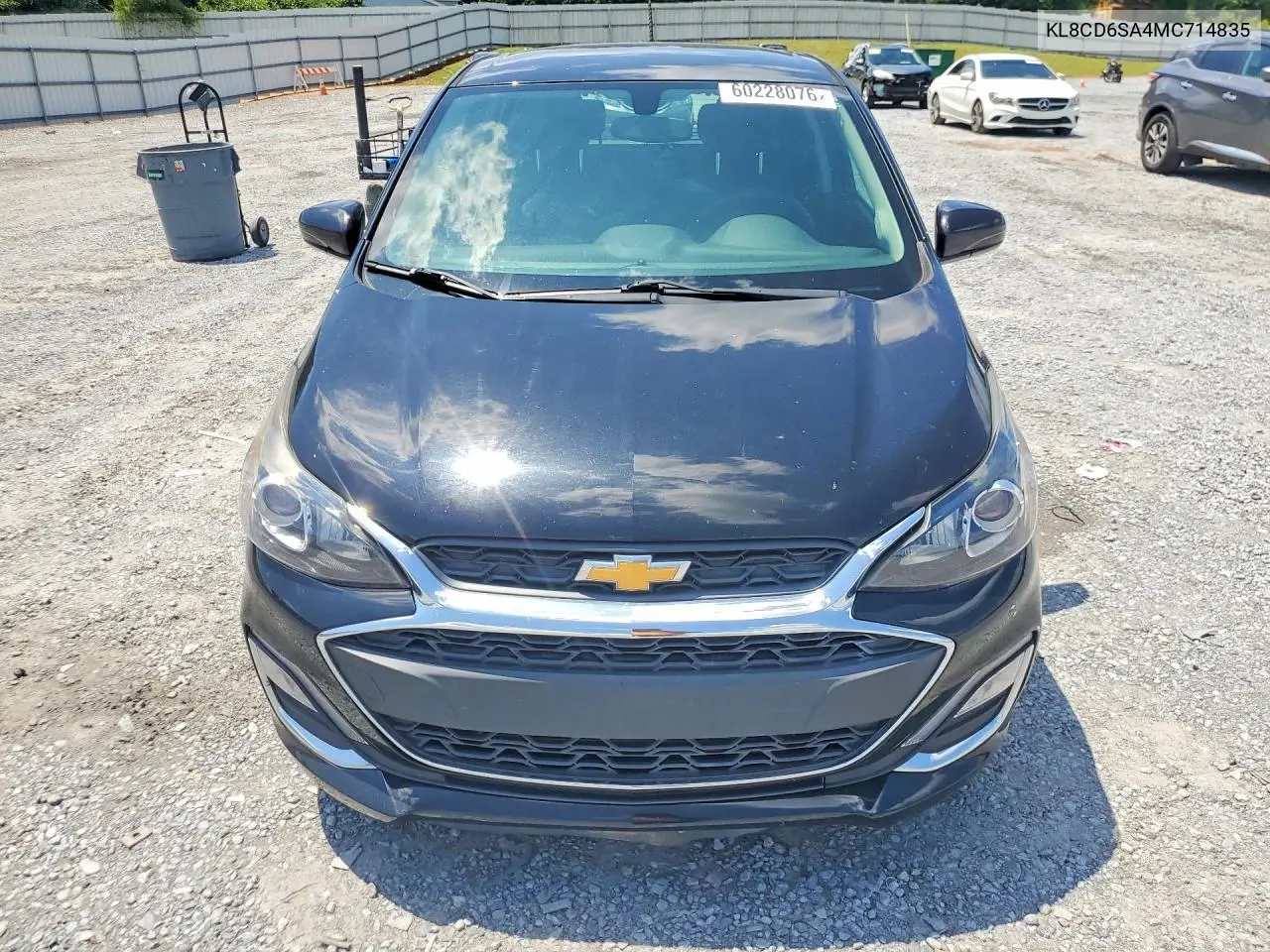 2021 Chevrolet Spark 1Lt VIN: KL8CD6SA4MC714835 Lot: 60228076