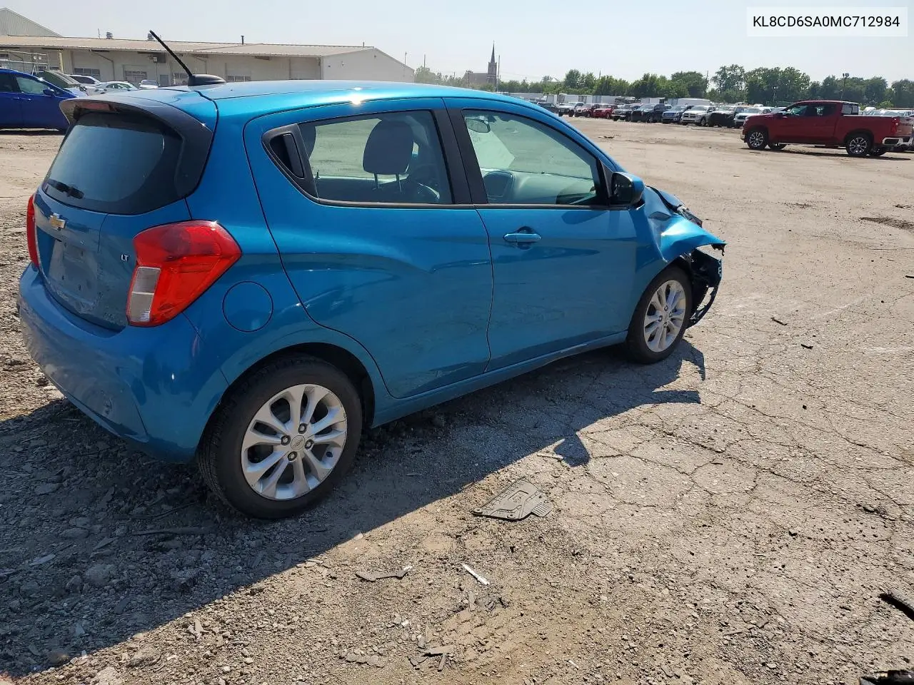 2021 Chevrolet Spark 1Lt VIN: KL8CD6SA0MC712984 Lot: 60632526