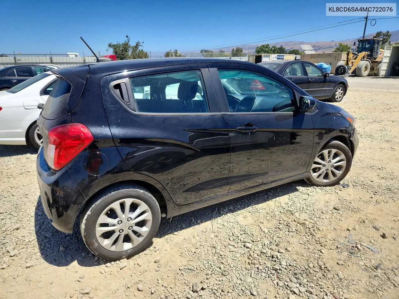 2021 Chevrolet Spark 1Lt VIN: KL8CD6SA4MC722076 Lot: 60647696