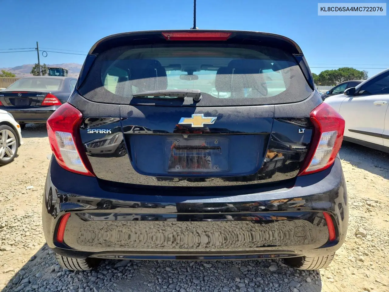 2021 Chevrolet Spark 1Lt VIN: KL8CD6SA4MC722076 Lot: 60647696