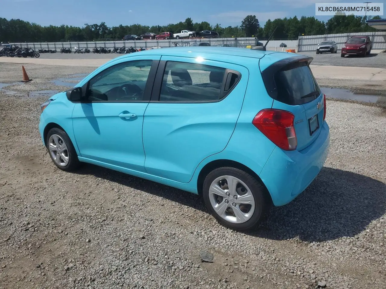 2021 Chevrolet Spark Ls VIN: KL8CB6SA8MC715458 Lot: 60927506