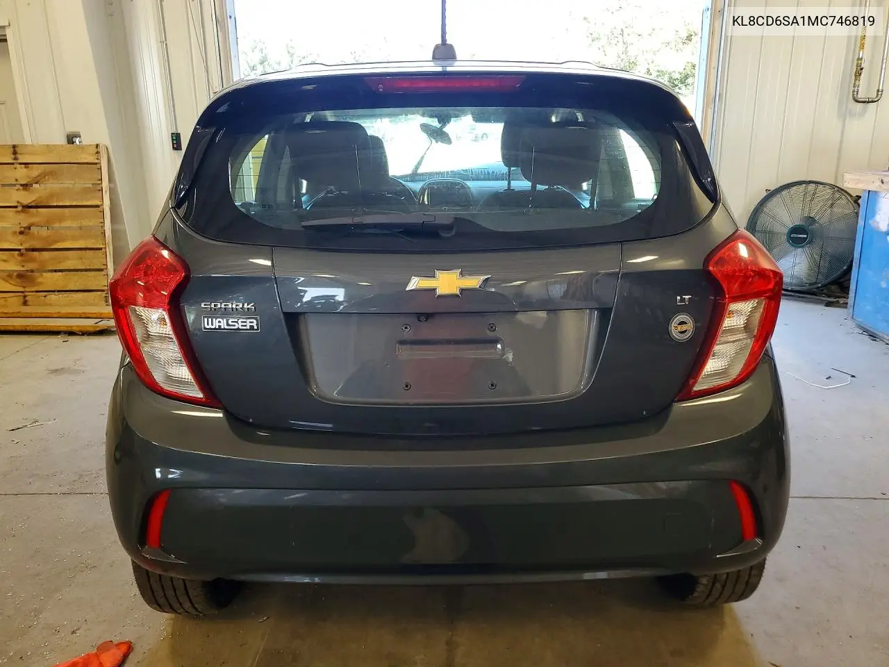 2021 Chevrolet Spark 1Lt VIN: KL8CD6SA1MC746819 Lot: 61070306