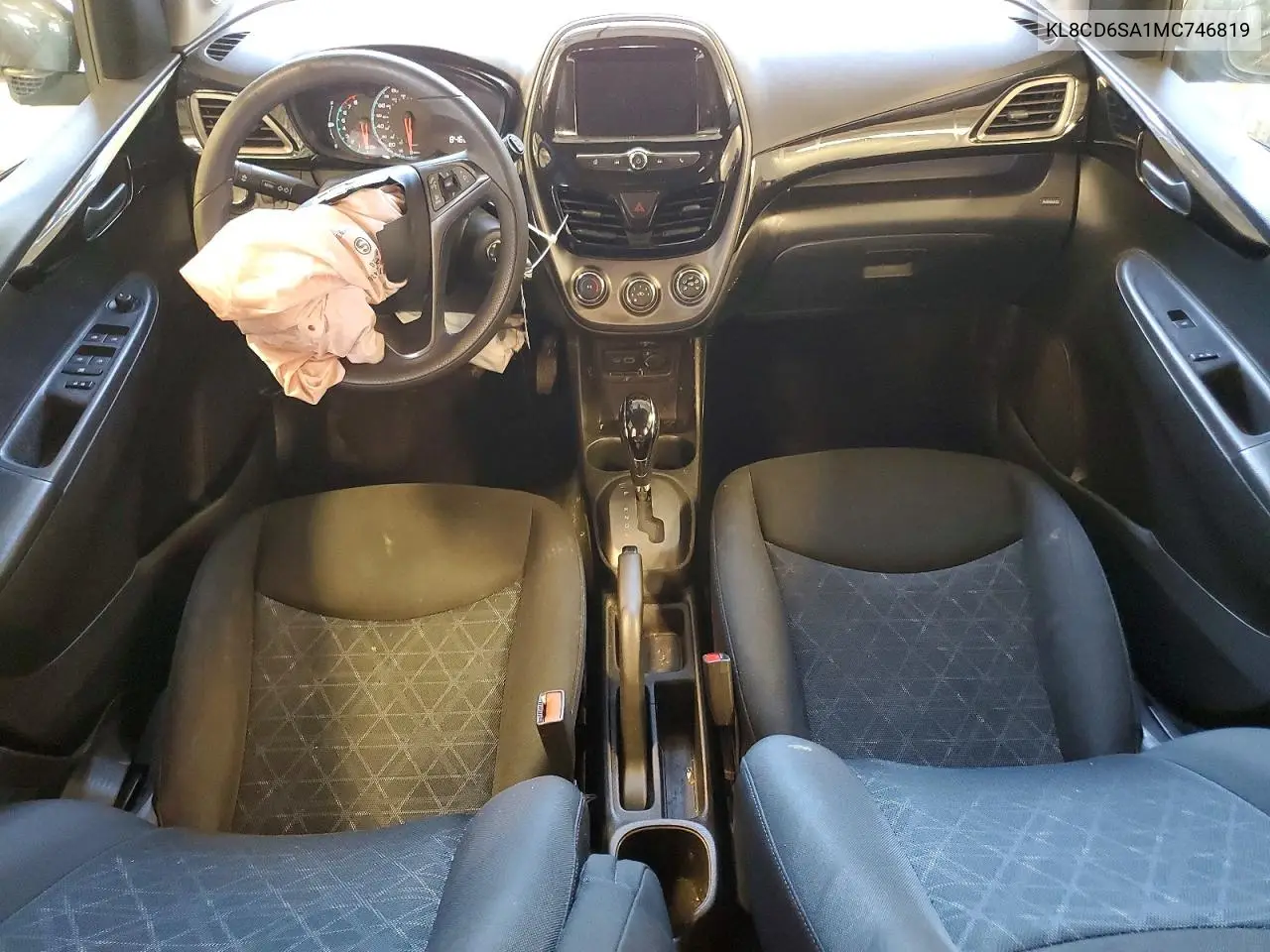 2021 Chevrolet Spark 1Lt VIN: KL8CD6SA1MC746819 Lot: 61070306