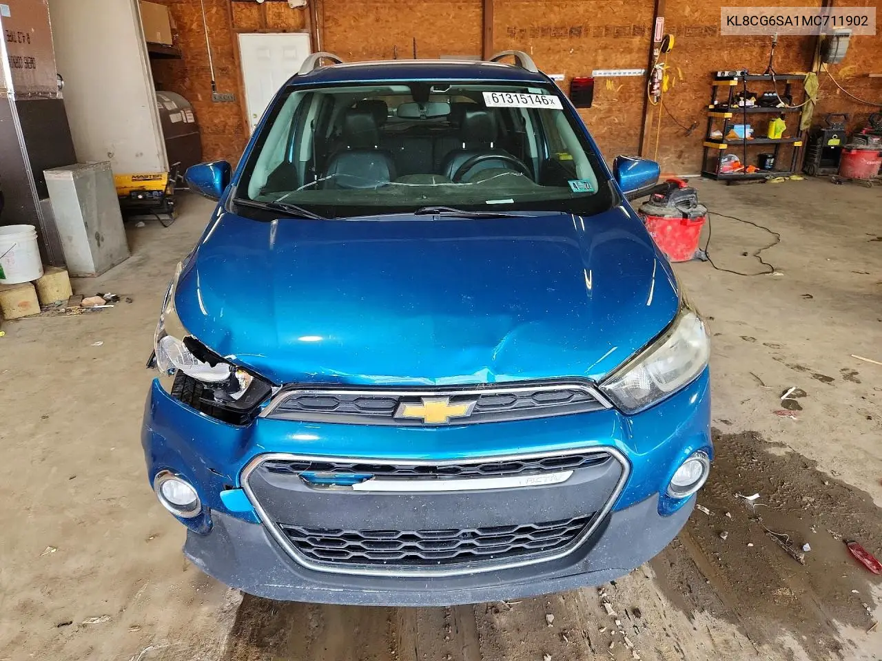 2021 Chevrolet Spark Activ VIN: KL8CG6SA1MC711902 Lot: 61315146