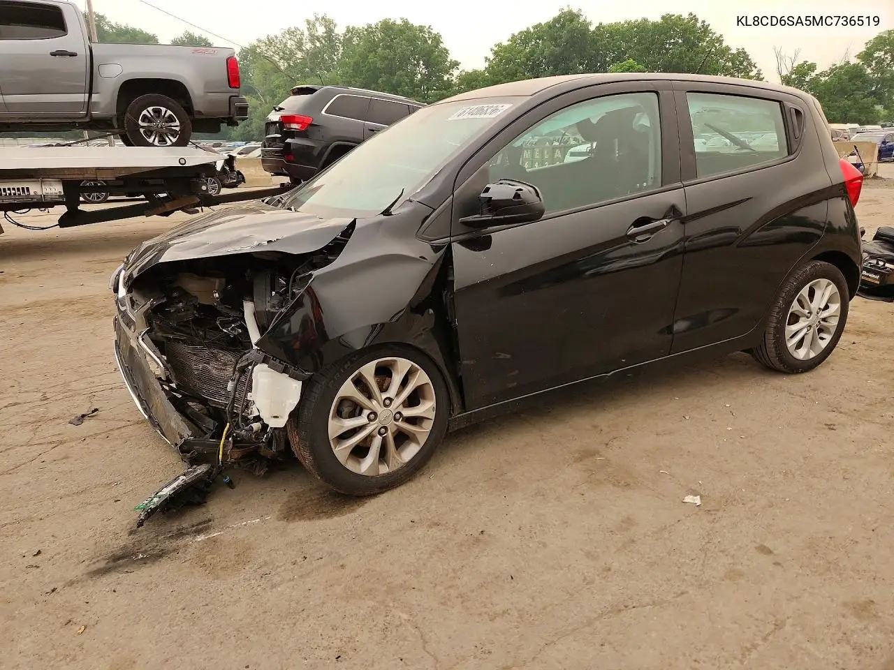 2021 Chevrolet Spark 1Lt VIN: KL8CD6SA5MC736519 Lot: 61406836