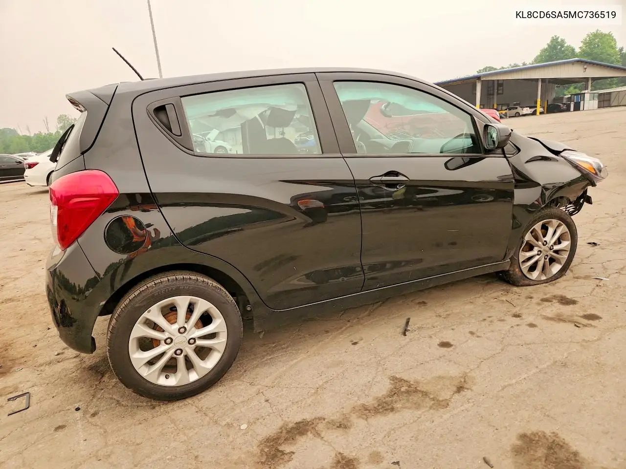 2021 Chevrolet Spark 1Lt VIN: KL8CD6SA5MC736519 Lot: 61406836