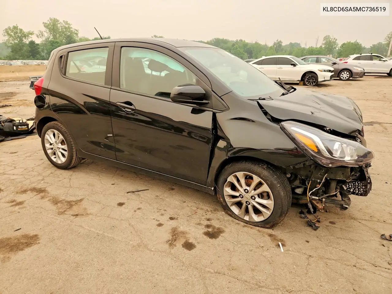 2021 Chevrolet Spark 1Lt VIN: KL8CD6SA5MC736519 Lot: 61406836