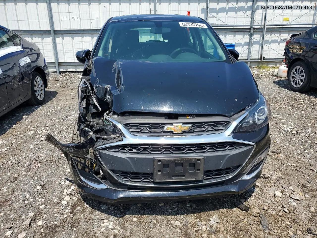2021 Chevrolet Spark 1Lt VIN: KL8CD6SA1MC216463 Lot: 62129706