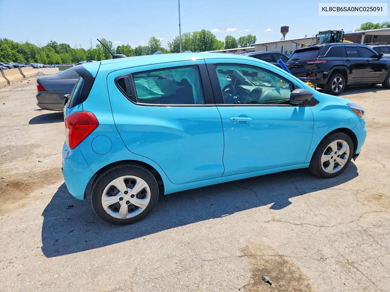 2022 Chevrolet Spark Ls VIN: KL8CB6SA0NC025091 Lot: 58491626