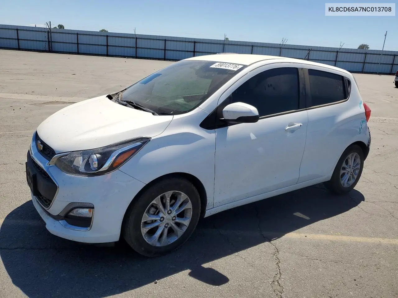 2022 Chevrolet Spark 1Lt VIN: KL8CD6SA7NC013708 Lot: 59013776