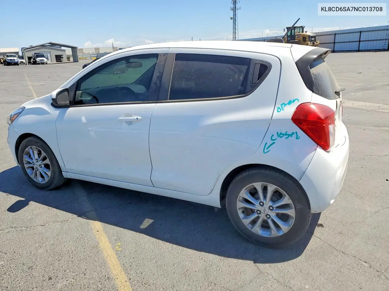 2022 Chevrolet Spark 1Lt VIN: KL8CD6SA7NC013708 Lot: 59013776