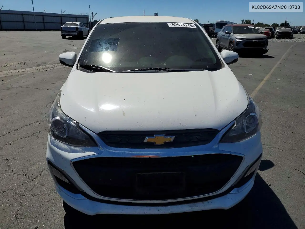 2022 Chevrolet Spark 1Lt VIN: KL8CD6SA7NC013708 Lot: 59013776