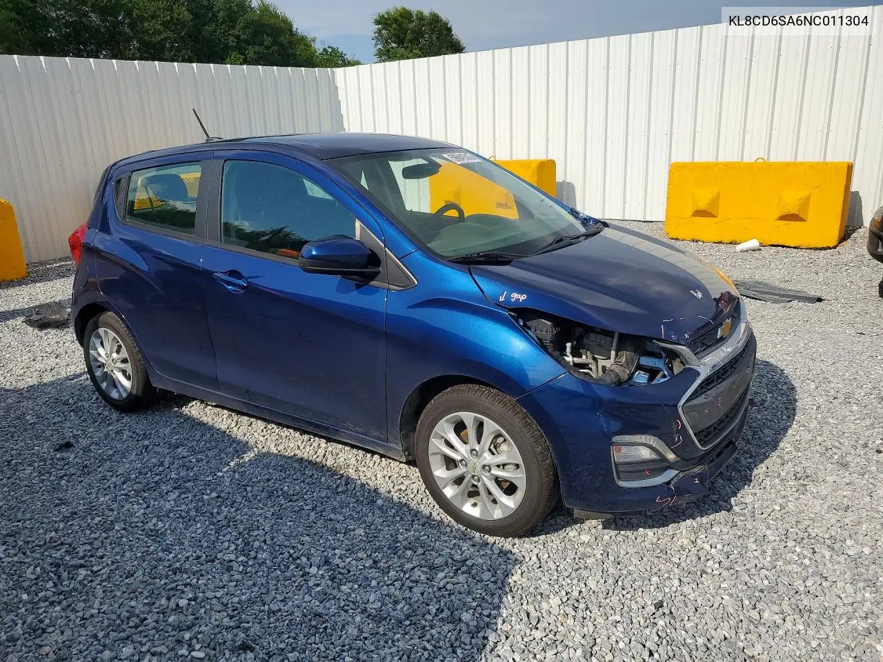2022 Chevrolet Spark 1Lt VIN: KL8CD6SA6NC011304 Lot: 59841516