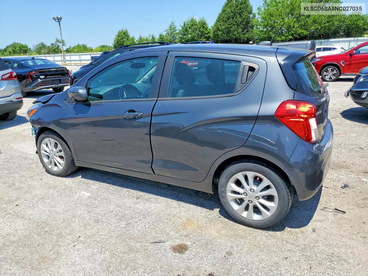 2022 Chevrolet Spark 1Lt VIN: KL8CD6SA8NC027035 Lot: 60146926