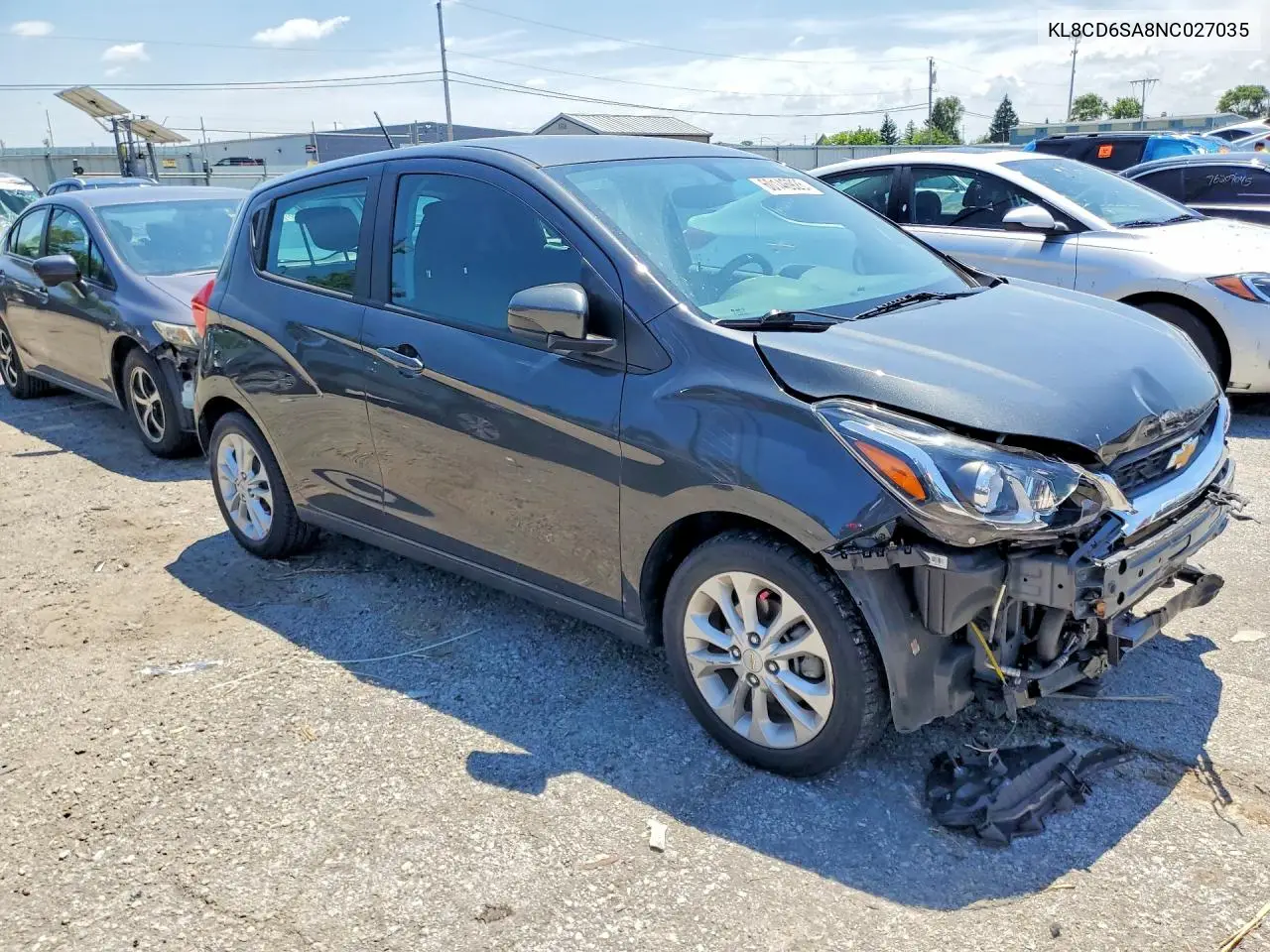 2022 Chevrolet Spark 1Lt VIN: KL8CD6SA8NC027035 Lot: 60146926