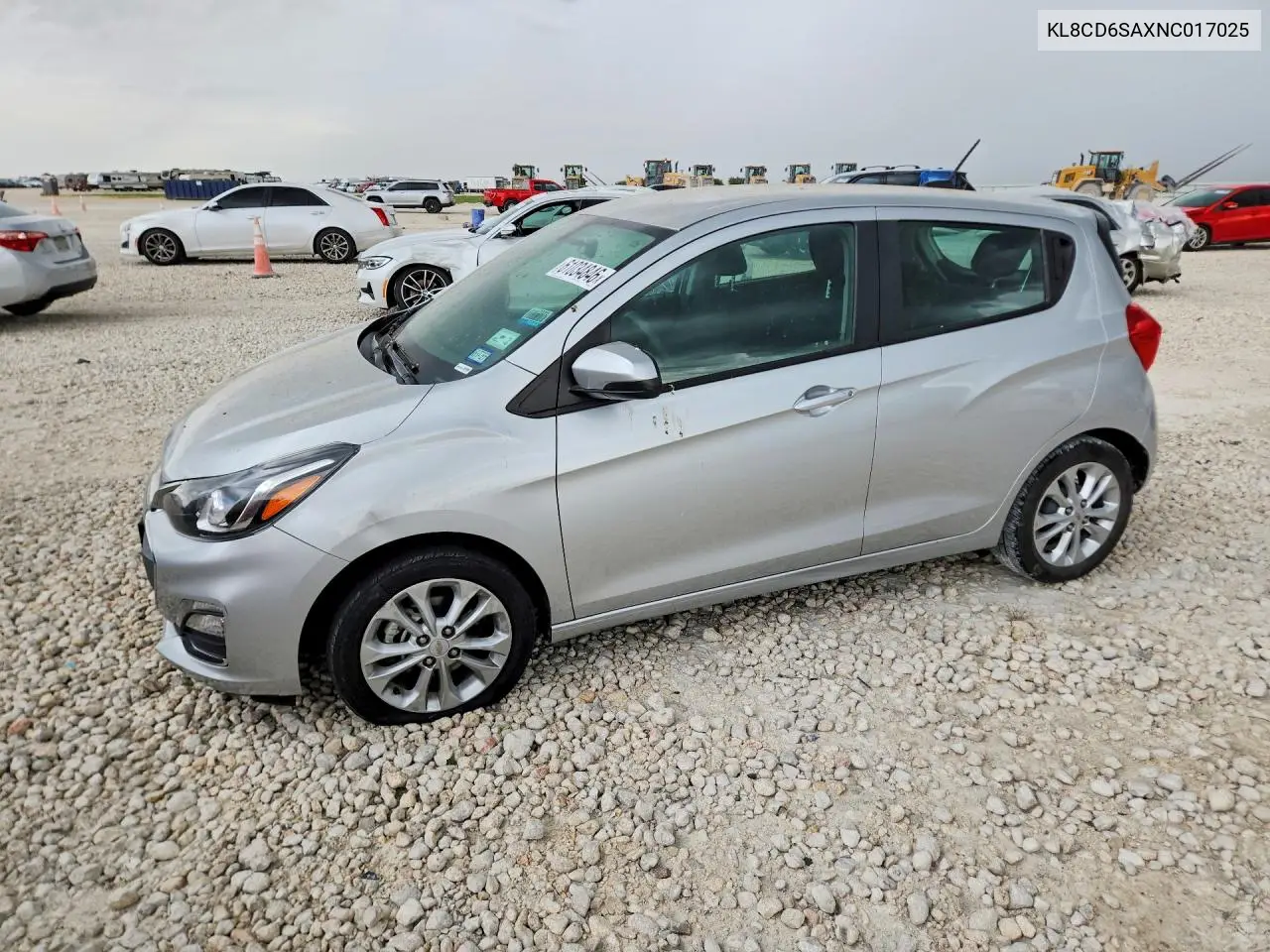 2022 Chevrolet Spark 1Lt VIN: KL8CD6SAXNC017025 Lot: 61034846