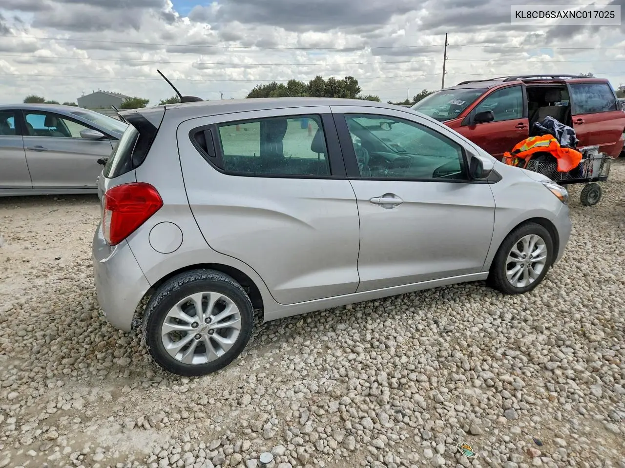 2022 Chevrolet Spark 1Lt VIN: KL8CD6SAXNC017025 Lot: 61034846