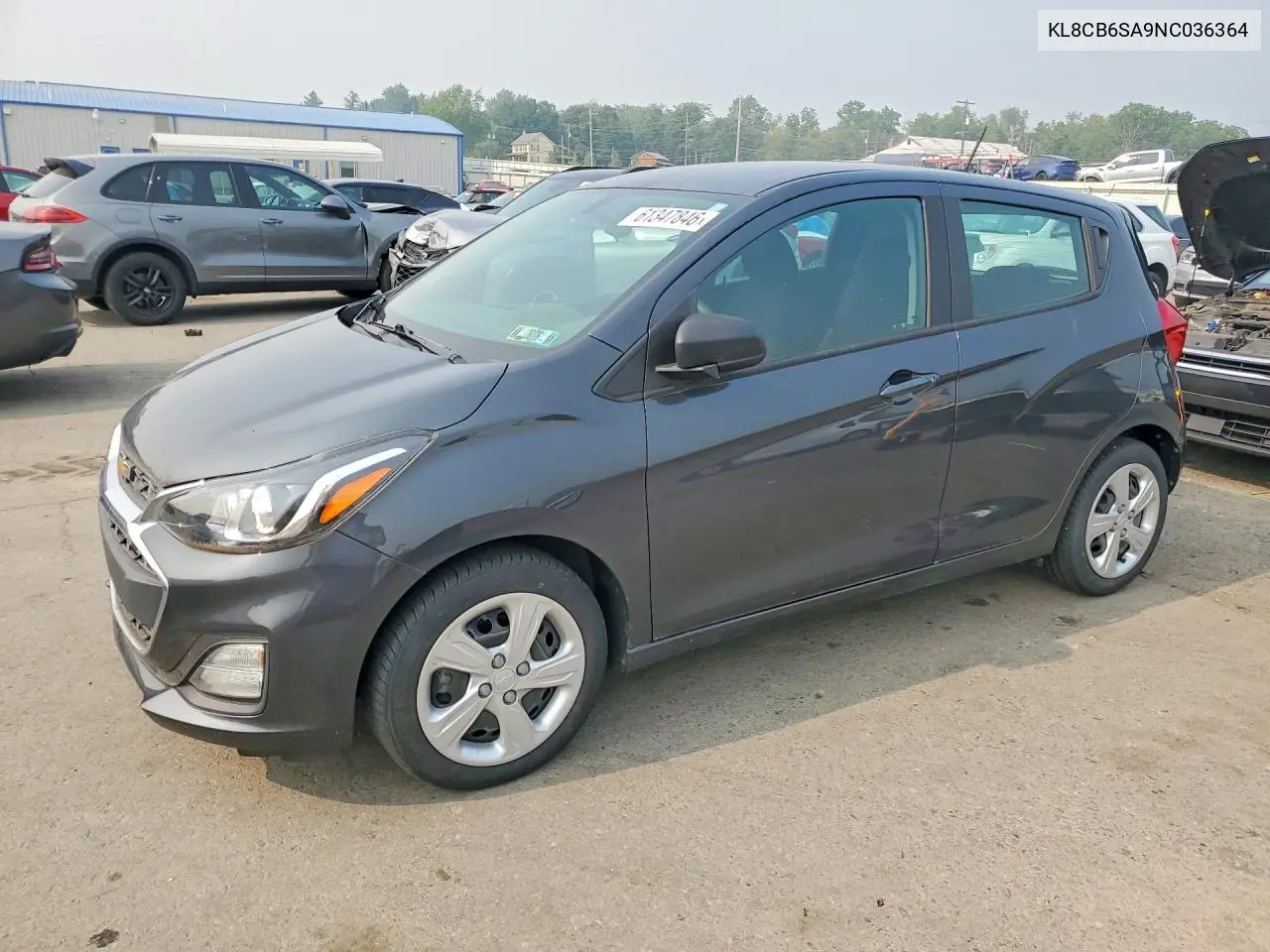 2022 Chevrolet Spark Ls VIN: KL8CB6SA9NC036364 Lot: 61347846