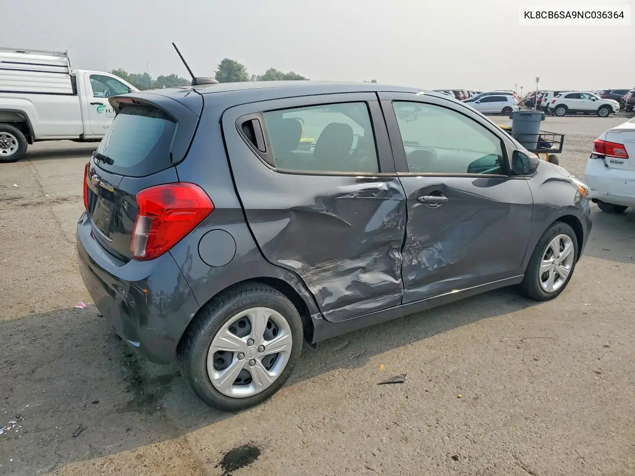 2022 Chevrolet Spark Ls VIN: KL8CB6SA9NC036364 Lot: 61347846