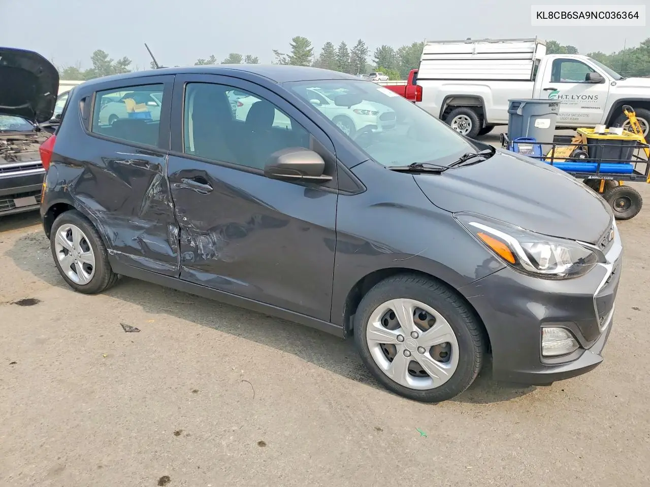 2022 Chevrolet Spark Ls VIN: KL8CB6SA9NC036364 Lot: 61347846