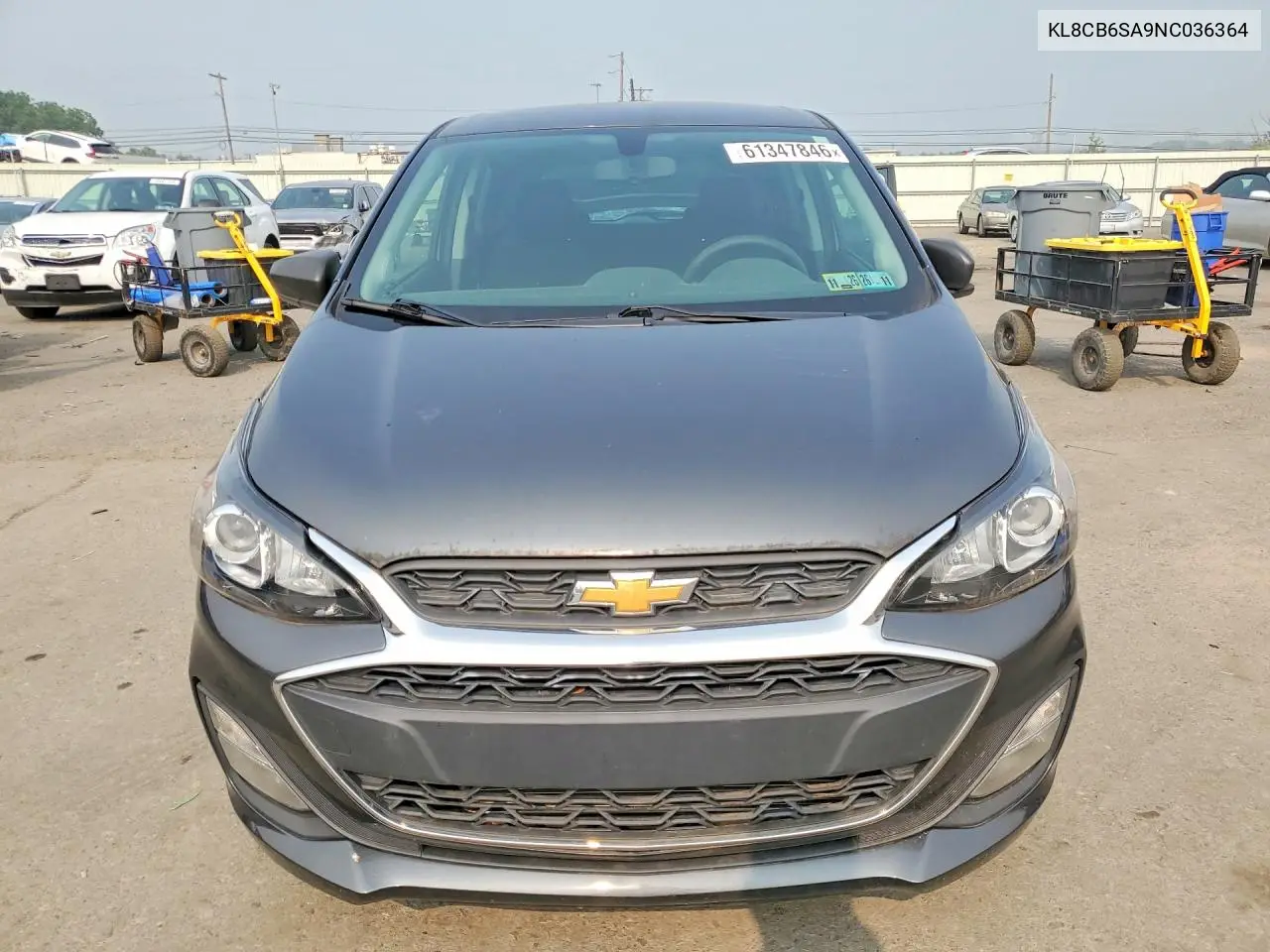2022 Chevrolet Spark Ls VIN: KL8CB6SA9NC036364 Lot: 61347846
