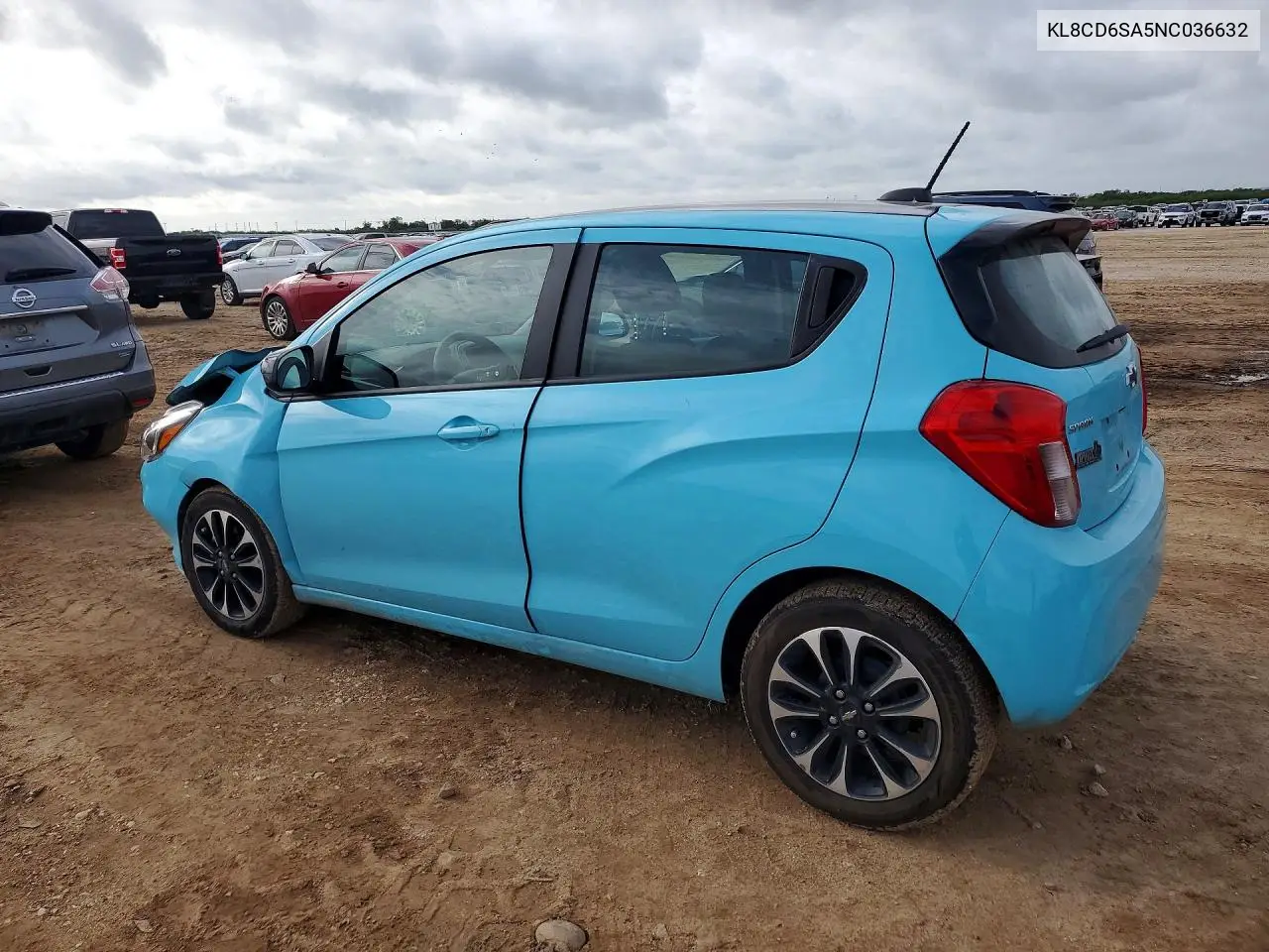 2022 Chevrolet Spark 1Lt VIN: KL8CD6SA5NC036632 Lot: 61670866