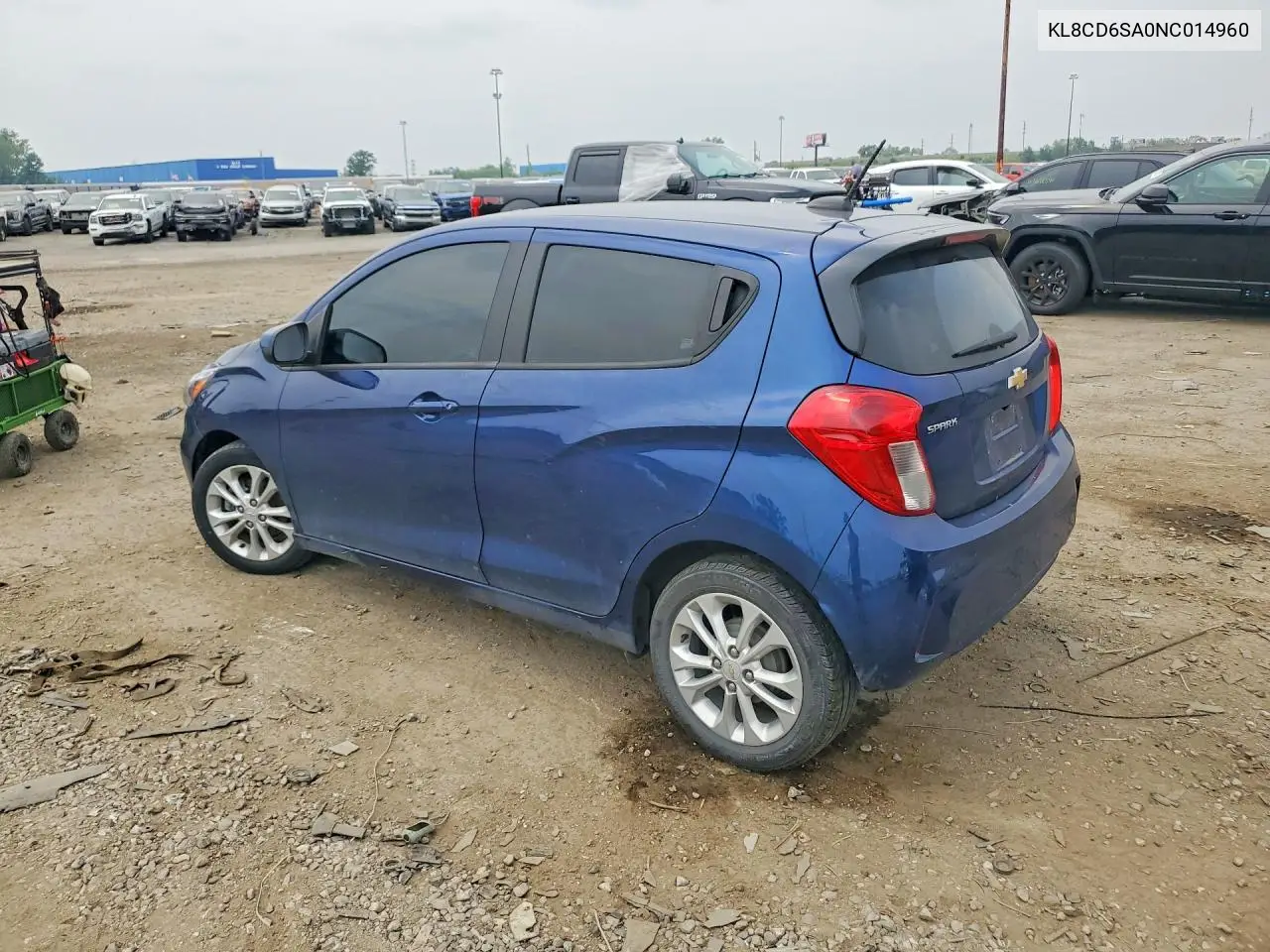 2022 Chevrolet Spark 1Lt VIN: KL8CD6SA0NC014960 Lot: 61914106
