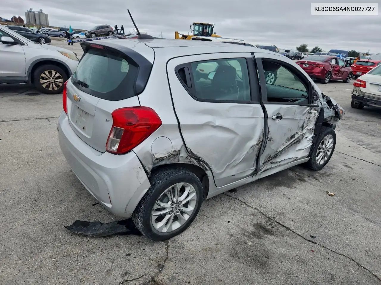 KL8CD6SA4NC027727 2022 Chevrolet Spark 1Lt