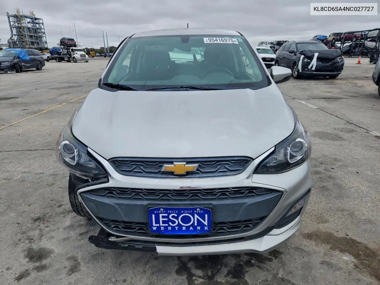 KL8CD6SA4NC027727 2022 Chevrolet Spark 1Lt