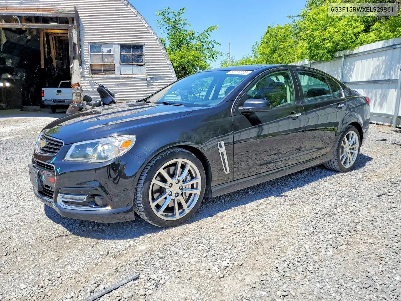 2014 Chevrolet Ss VIN: 6G3F15RWXEL929861 Lot: 56276726