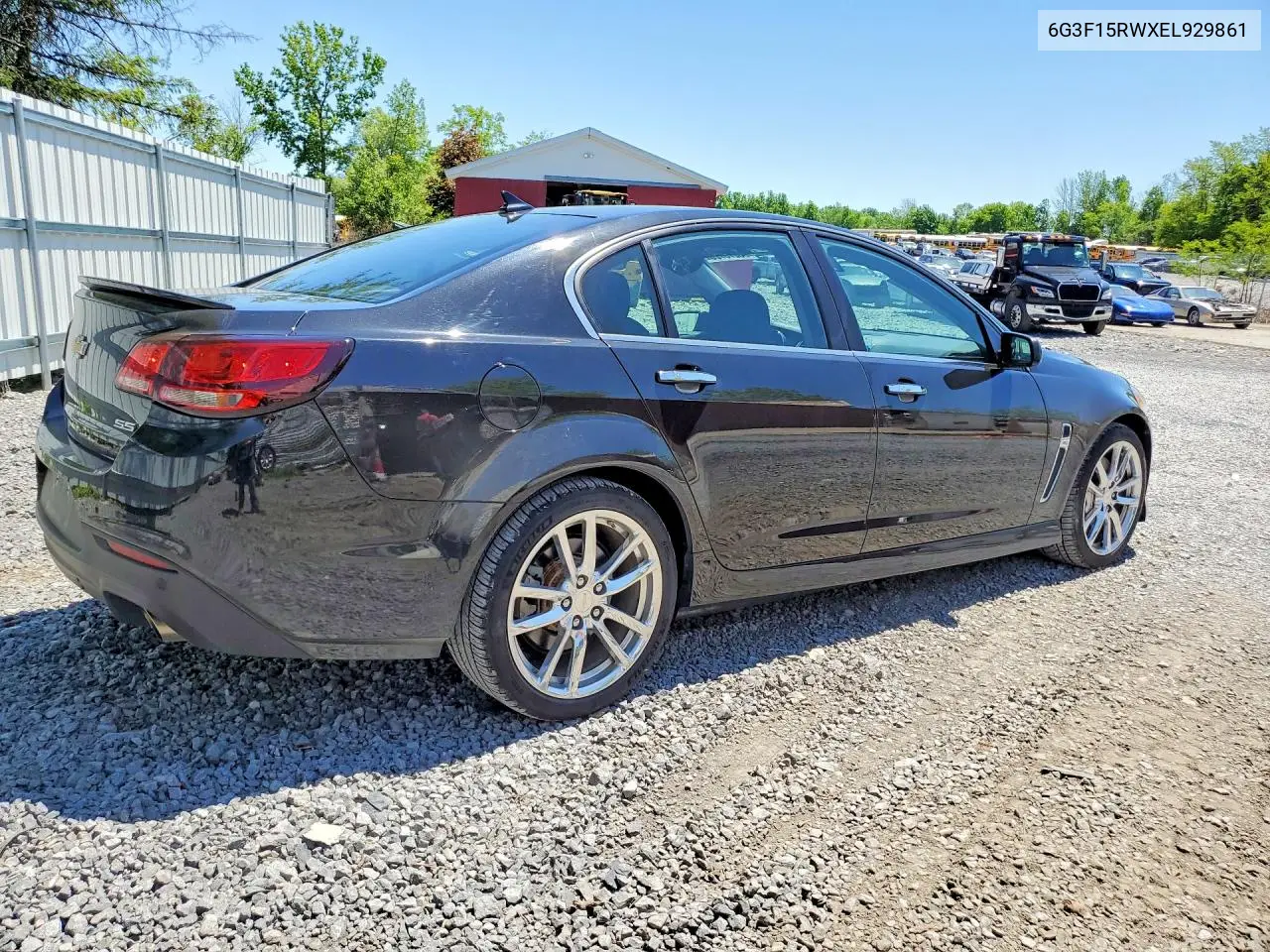 2014 Chevrolet Ss VIN: 6G3F15RWXEL929861 Lot: 56276726