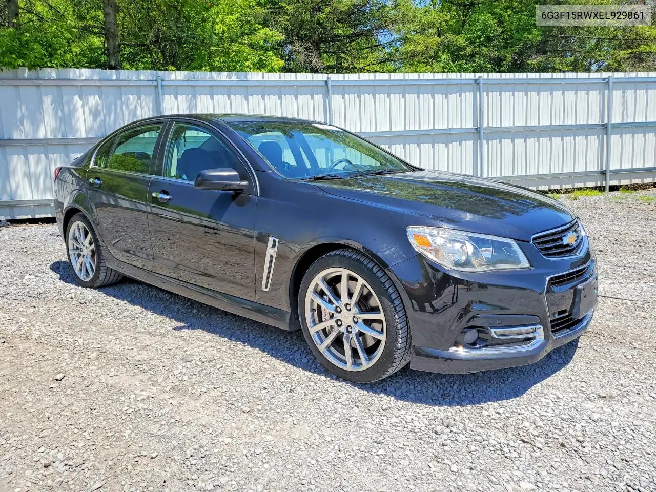 2014 Chevrolet Ss VIN: 6G3F15RWXEL929861 Lot: 56276726