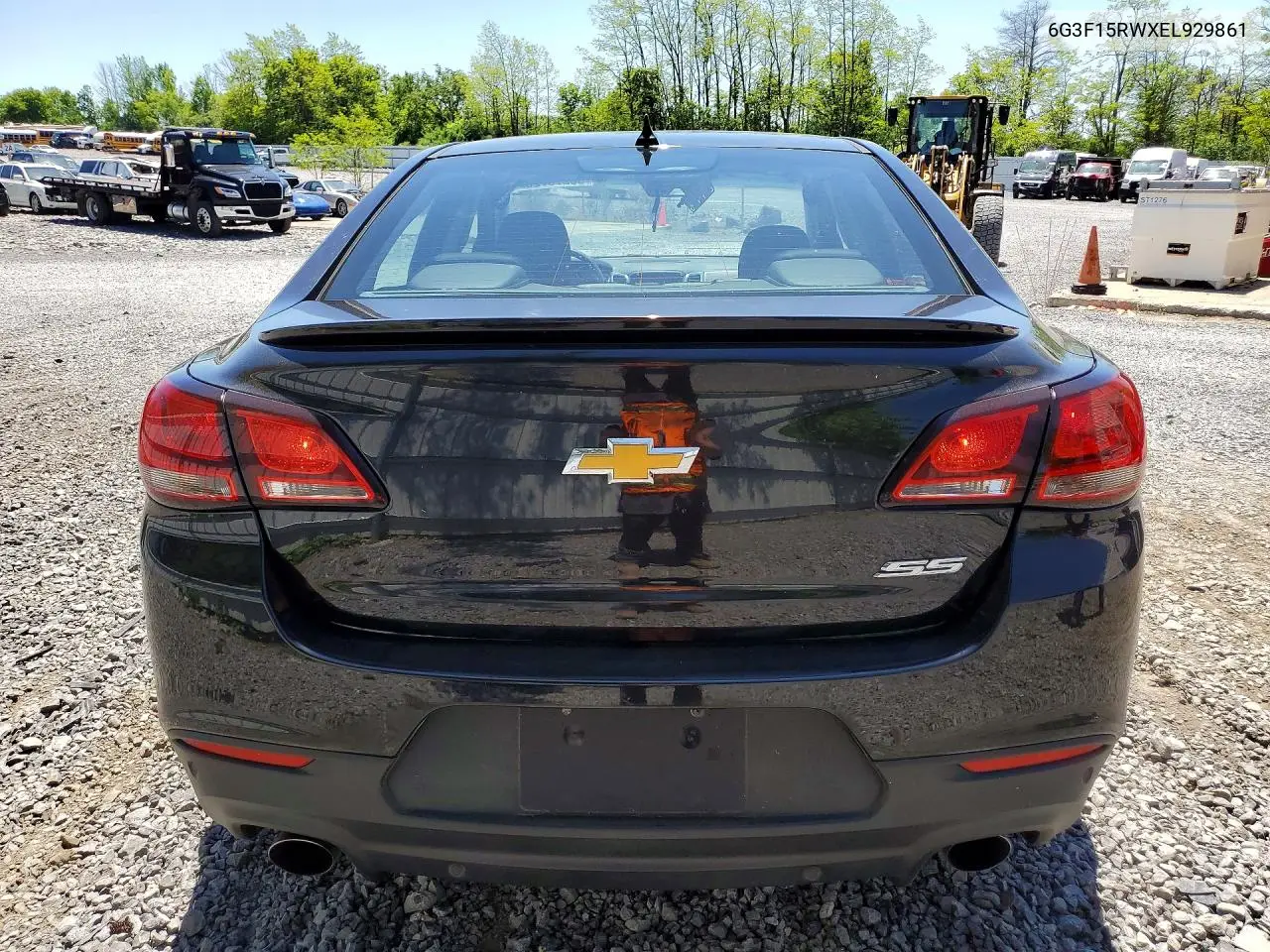 2014 Chevrolet Ss VIN: 6G3F15RWXEL929861 Lot: 56276726