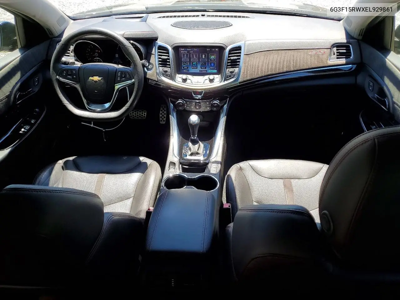2014 Chevrolet Ss VIN: 6G3F15RWXEL929861 Lot: 56276726