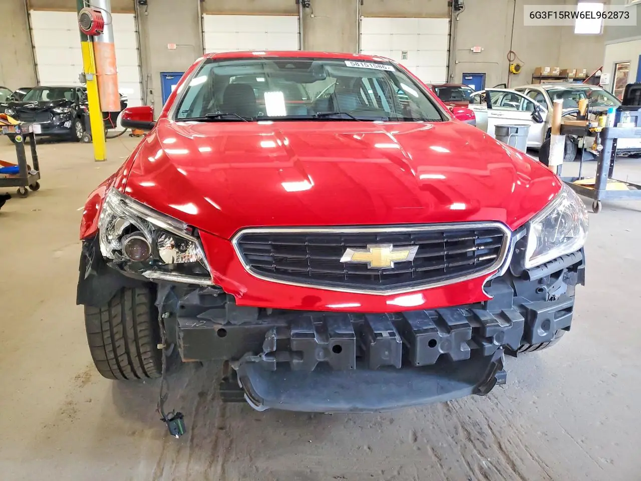 2014 Chevrolet Ss VIN: 6G3F15RW6EL962873 Lot: 58151586